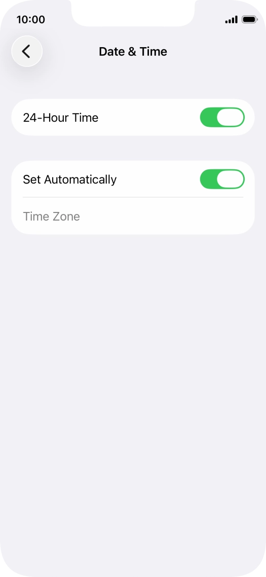 Slide your finger upwards starting from the bottom of the screen to return to the home screen.