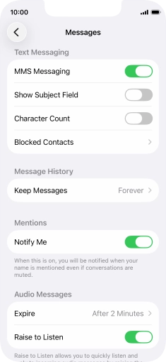 Slide your finger upwards starting from the bottom of the screen to return to the home screen.