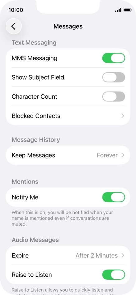 Slide your finger upwards starting from the bottom of the screen to return to the home screen.