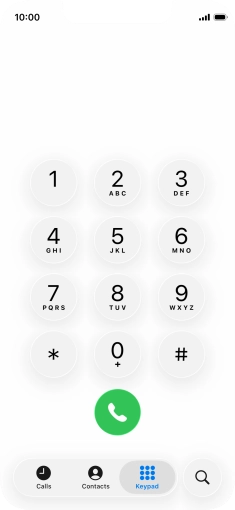 Key in **21*222# and press the call icon.