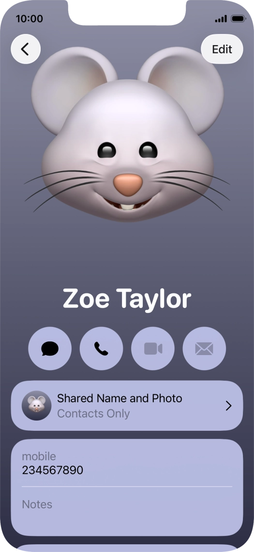 Slide your finger upwards starting from the bottom of the screen to return to the home screen.