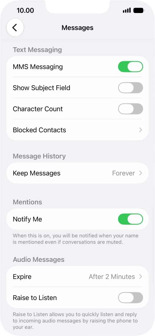 Slide your finger upwards starting from the bottom of the screen to return to the home screen.