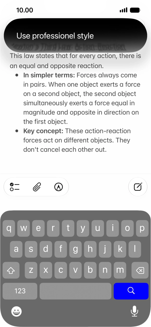 To change the writing style of the text, describe the required writing style.