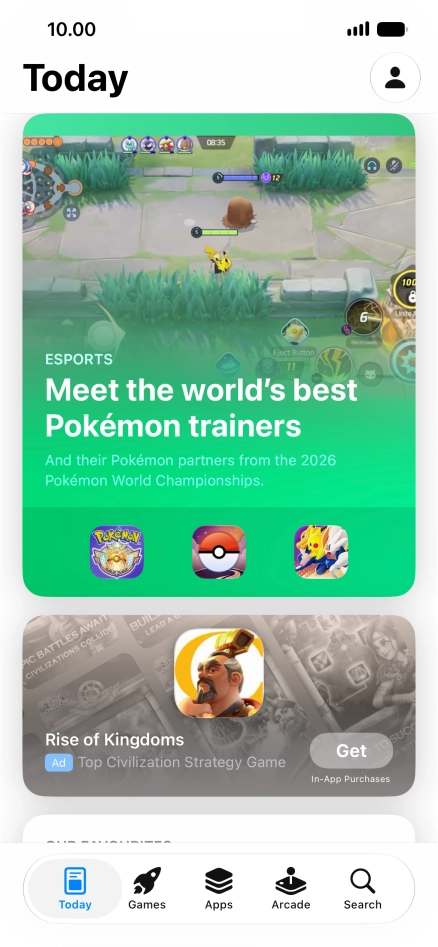 Press Search.