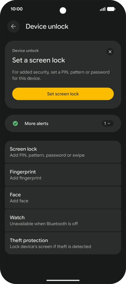 Slide your finger upwards starting from the bottom of the screen to return to the home screen.