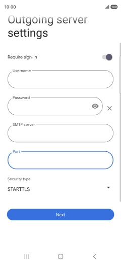 Press the drop down list below 