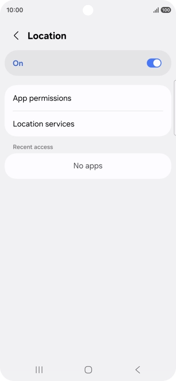 Press App permissions.
