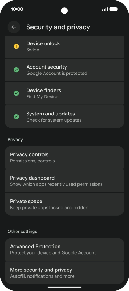 Press Device finders.