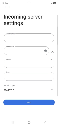 Press the field below 