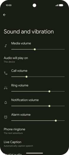 Press Phone ringtone.