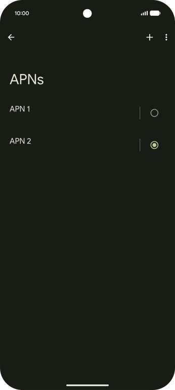 Slide your finger upwards starting from the bottom of the screen to return to the home screen.