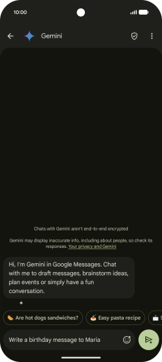 Write or say in your own words which topic you would like to use.