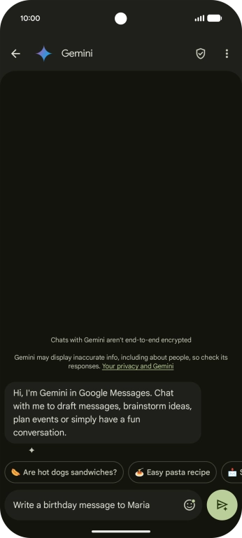 Write or say in your own words which topic you would like to use.