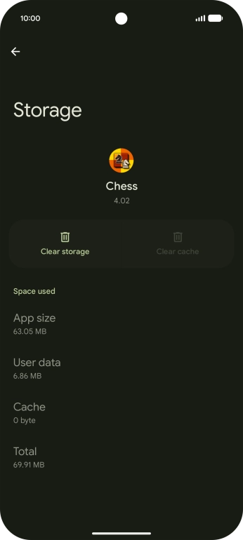 Slide your finger upwards starting from the bottom of the screen to return to the home screen.