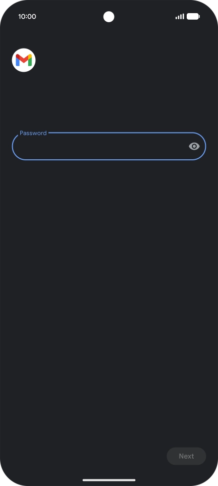 Press the field below 