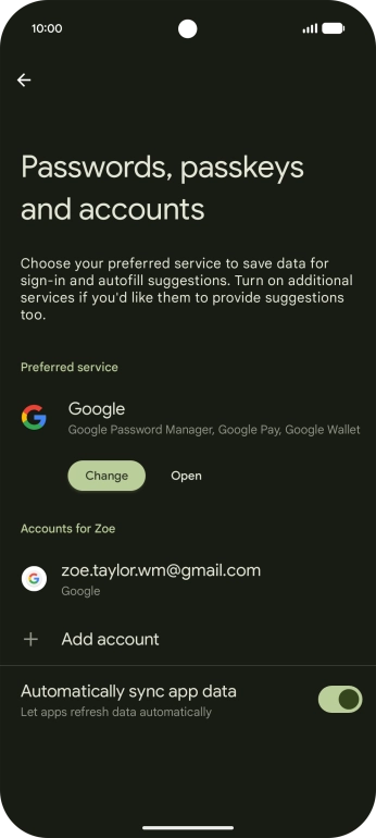 Slide your finger upwards starting from the bottom of the screen to return to the home screen.