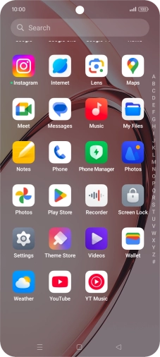 Press Play Store.