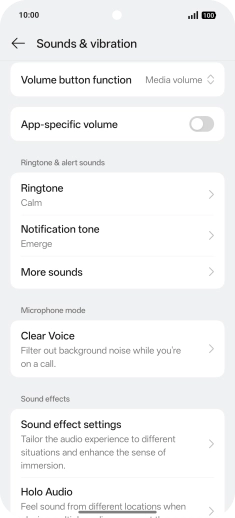 Press Ringtone.