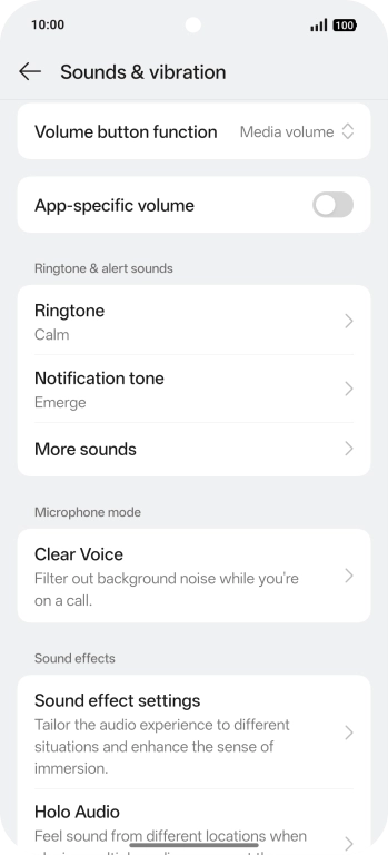 Press Ringtone.
