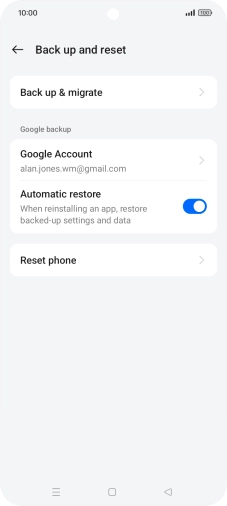 Press Reset phone.