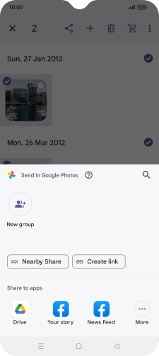 Press More.