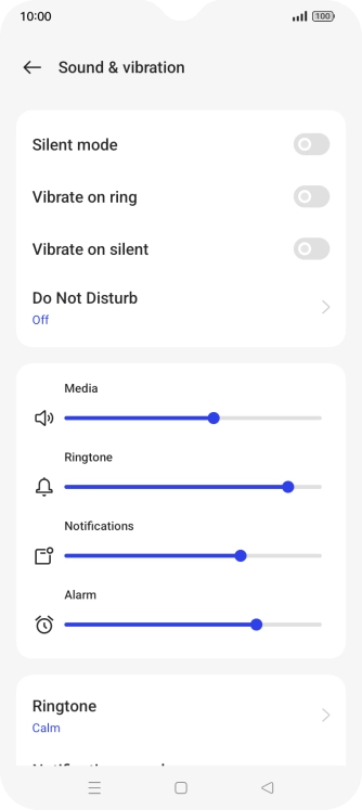 Press Ringtone.