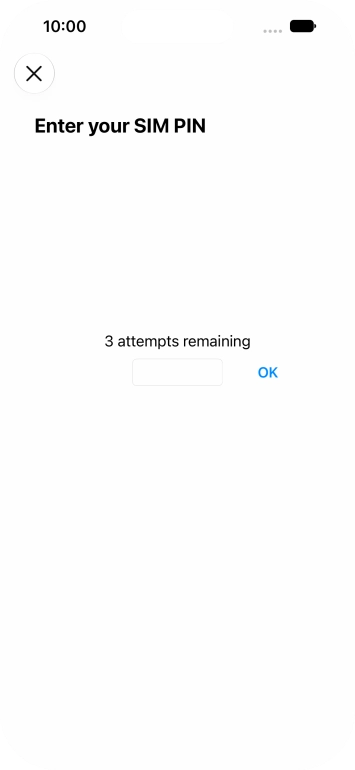 If your SIM is locked, key in your PIN and press OK. The default PIN is 1111. If your SIM is locked, key in your PIN and press OK. The default PIN is 1111.