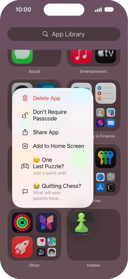 Press Don't Require Passcode.