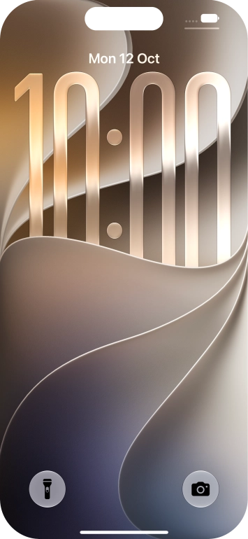 Slide your finger upwards starting from the bottom of the screen. Slide your finger upwards starting from the bottom of the screen.