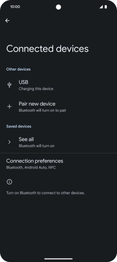 Press Pair new device.