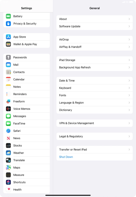 Press App Store.