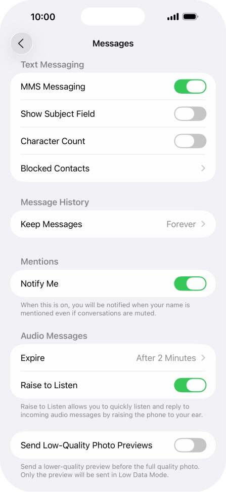 Slide your finger upwards starting from the bottom of the screen to return to the home screen.