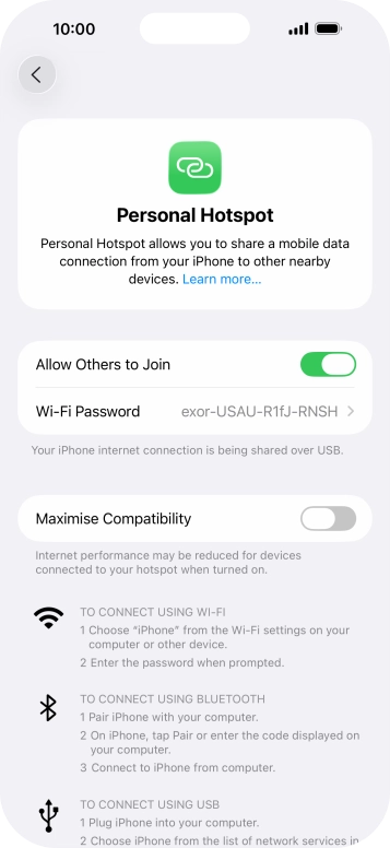 Slide your finger upwards starting from the bottom of the screen to return to the home screen.