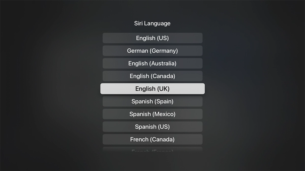 Highlight the required language.