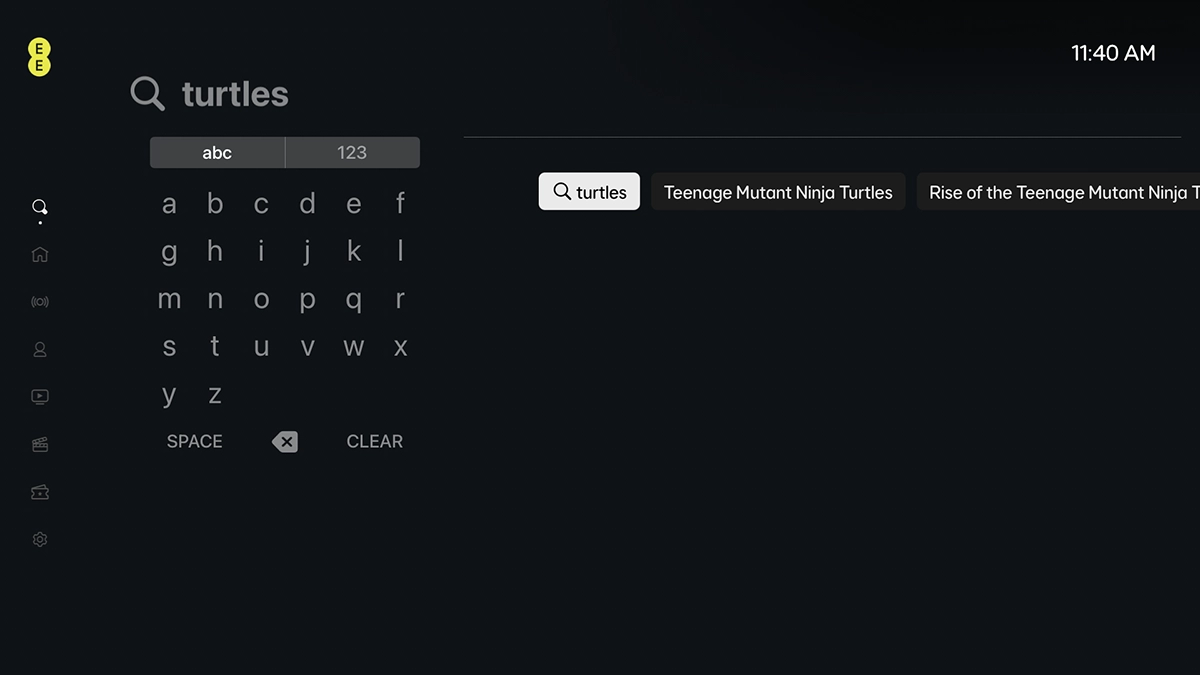 Highlight the required search result.