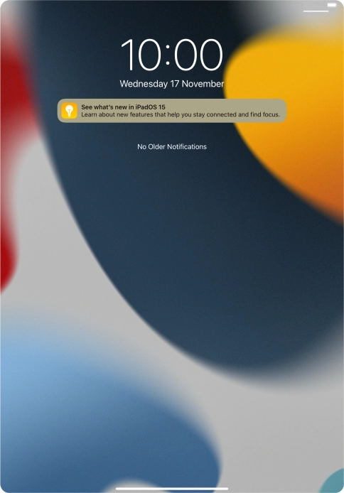 Press the required notification and follow the instructions on the screen to use the selected function.