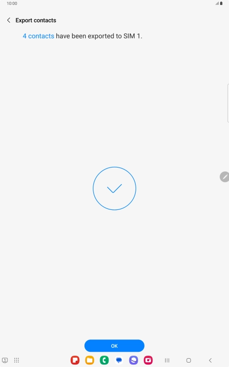 Press OK.