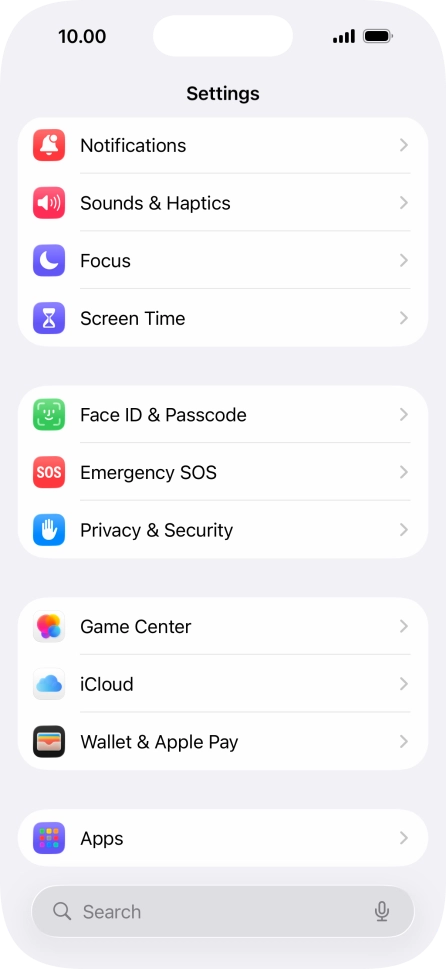 Press Apps.
