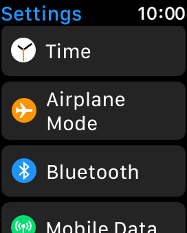 bluetooth on apple watch 3