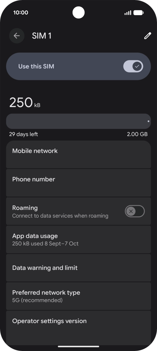 The total data usage is displayed.