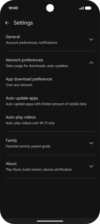 Press Auto-update apps.