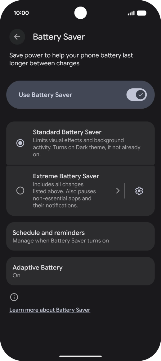 Slide your finger upwards starting from the bottom of the screen to return to the home screen.