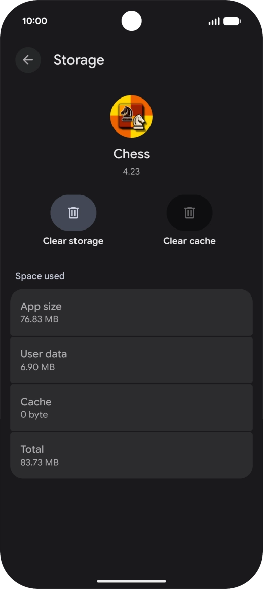 Slide your finger upwards starting from the bottom of the screen to return to the home screen.