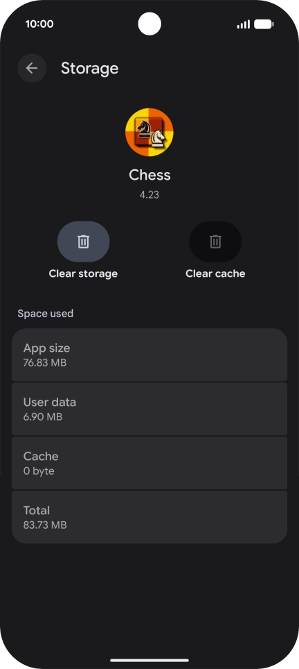Slide your finger upwards starting from the bottom of the screen to return to the home screen.