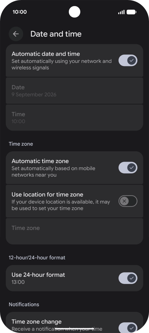 Slide your finger upwards starting from the bottom of the screen to return to the home screen.