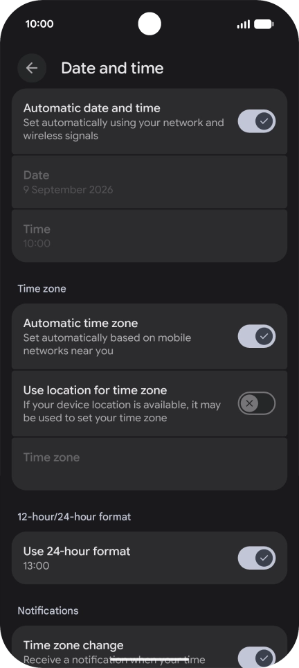 Slide your finger upwards starting from the bottom of the screen to return to the home screen.