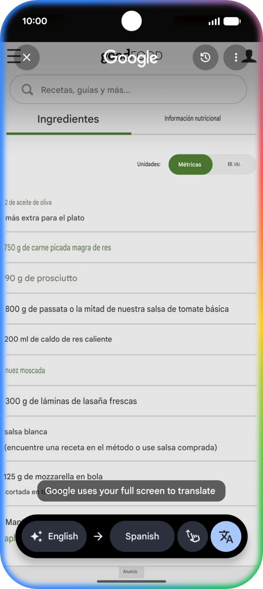 Follow the instructions on the screen to select the required language settings and use the function.