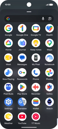 Press Play Store.