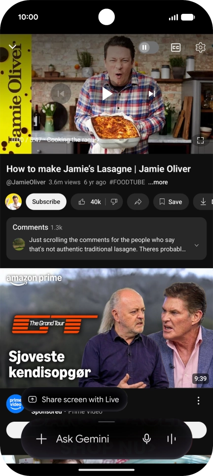 Press the add icon.