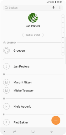 Samsung contacten beheren Samsung contacten beheren